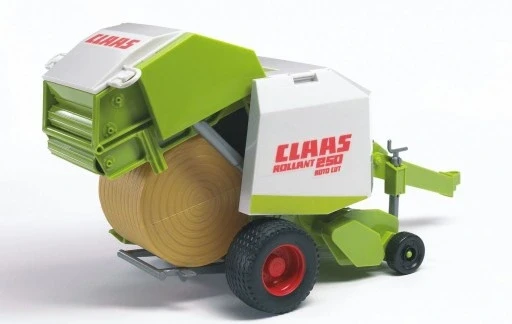 Сільськогосподарський причіп Bruder Claas Rollant 250 для виробництва солом'яних кіп 1:16 02121 кочегарка