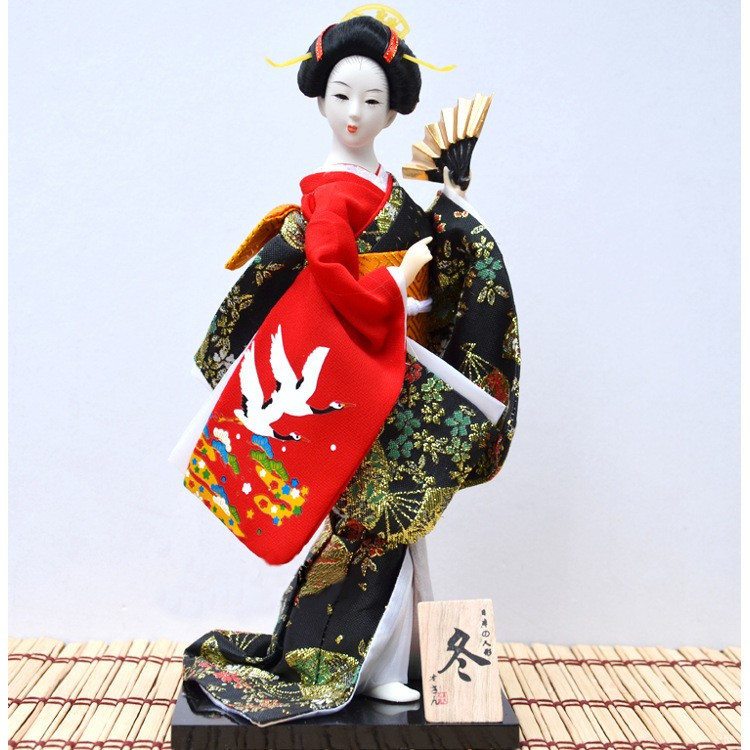 Японська лялька Танець журавля