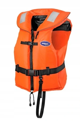 Жилет для аква-спорту 100n Xl розмір до 90 кг рятувальний 70-90kg Kapok Ce супер! застібка-блискавка