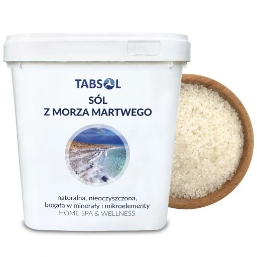 Набір з 2 шт. Tabsol 5000г натуральна сіль з мертвого моря йорданія Spa 5кг