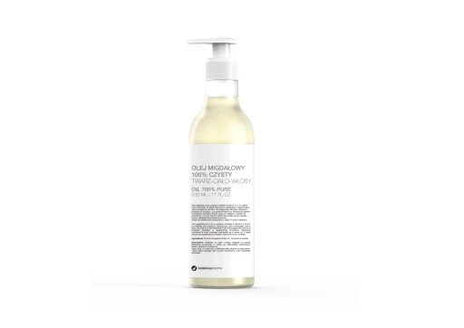 Мигдальна олія Botanicapharma 100% чиста для обличчя тіла та волосся 500мл Botanicapharma олія 100% 500 мл