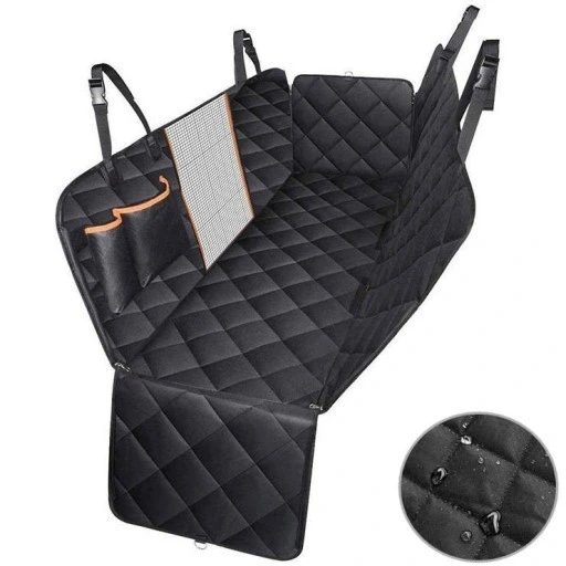 Килимок для автомобіля зі штучного матеріалу Xl/xxl Mersjo черний 46 см 130 для собаки чохол на сидіння
