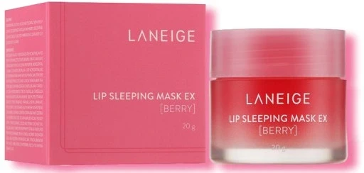 Кремова маска для губ Laneige Lip Sleeping Mask Ex Berry регенеруюча маска для губ 20 г