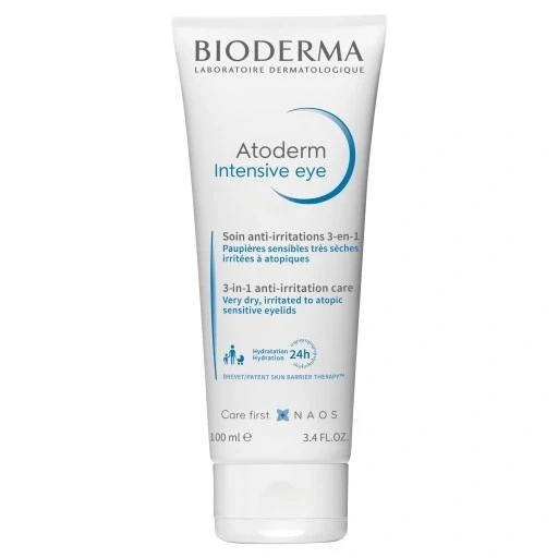 Bioderma Atoderm Intensive Eye 100 Ml крем під очі Eye 100 Ml крем під очі 3в1 заспокоює відновлює