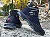 Спортивні шкіряні черевики, кросівки термо Salomon Contagrip Gore-Tex Denim, фото 5
