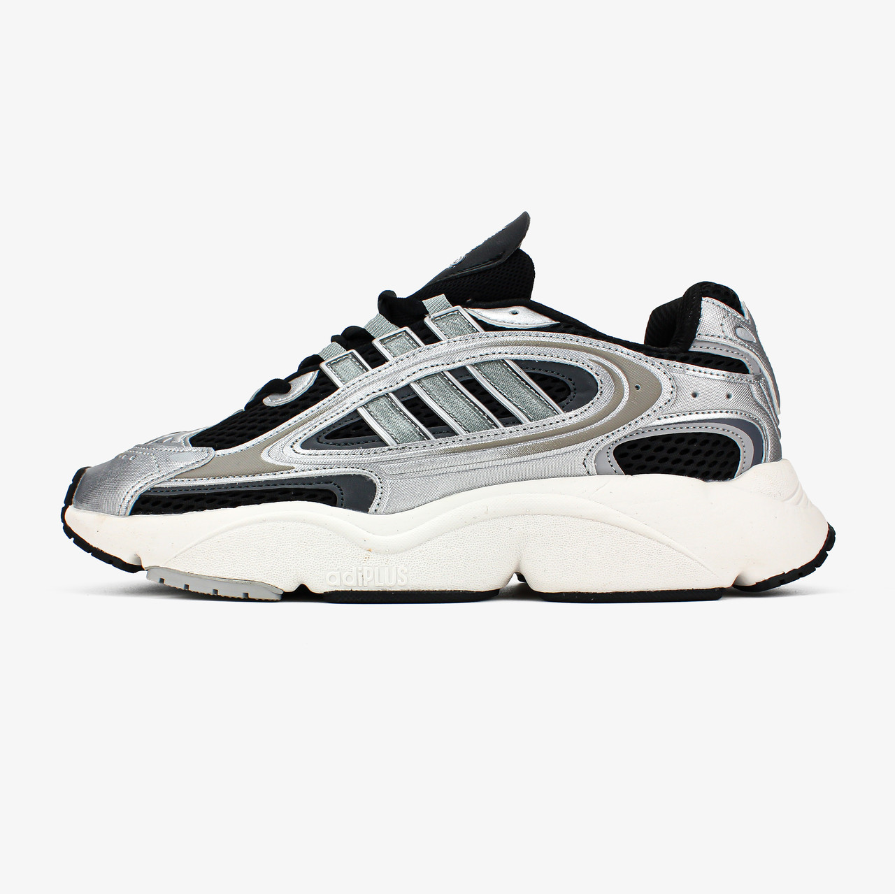 Чоловічі Кросівки Adidas Ozmillen Silver Black / Адідас Озмиллен