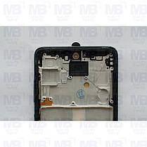 Дисплей із сенсором Samsung А525 Galaxy А52 OLED Black (оригінальний розмір матриці) у зборі з рамкою!, фото 6