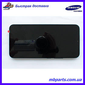 Дисплей із сенсором Samsung A346 Galaxy A34 OLED Black у зборі з рамкою!