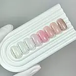 Камуфлююча база для нігтів NAILSOFTHEDAY NEW Formula Cover base milk shimmer 07, 10 мл, фото 2