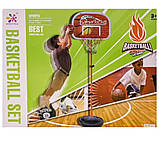 Дитячий баскетбол на стійці 158 см, м'яч, насос, щит із кільцем, фото 3