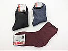 Жіночі махрові шкарпетки Sport Line зимові без резинки однотонні, розмір 36-40, 12 пар/уп. мікс кольорів, фото 2