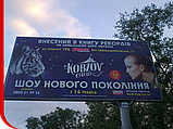 Друк бордів 6х3 м (білборди), стандарт, фото 8