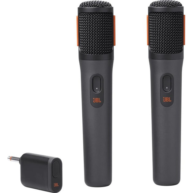 Набір із 2 бездротових мікрофонів JBL PartyBox Wireless Mic (JBLPBWIRELESSMIC), фото 1