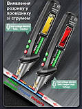 Безконтактний тестер напруги ANENG VC1019 | лазер, ліхтарик | 5 режимів чутливості, фото 5