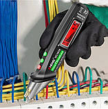 Безконтактний тестер напруги ANENG VC1019 | лазер, ліхтарик | 5 режимів чутливості, фото 3