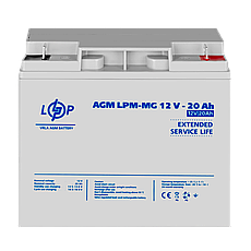 Акумулятор мультигелевий LPM-MG 12V - 20 Ah, фото 3