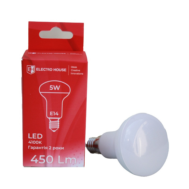 LED лампа R50 5Вт E14 4100К 450 Лм 170-265 В