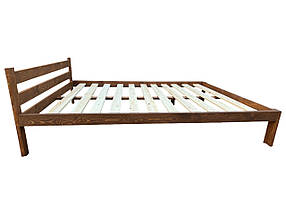 Ліжко двоспальне Гранд Нікола, сосна, колір дуб (масло-віск), фото 2