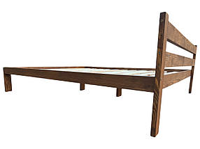 Ліжко двоспальне Гранд Нікола, сосна, колір дуб (масло-віск), фото 4