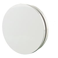 Вентиляційна решітка Вентс МВ 100 Солід Декор ДИСК біла