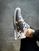 Зимові Чоловічі Кросівки Asics Gel-Sonoma 15-50 Gore-Tex / Асікс Гел-Сонома 15-50 Гор Текс Сірі з Білим, фото 5