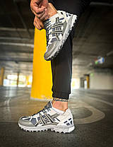 Зимові Чоловічі Кросівки Asics Gel-Sonoma 15-50 Gore-Tex Grey / Асікс Гел-Сонома 15-50 Гор Текс Сірі, фото 5