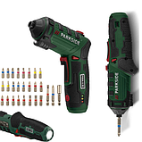 Акумуляторна викрутка шуруповерт Parkside PSSA 4 B2 з набором біт та ліхтариком, фото 2
