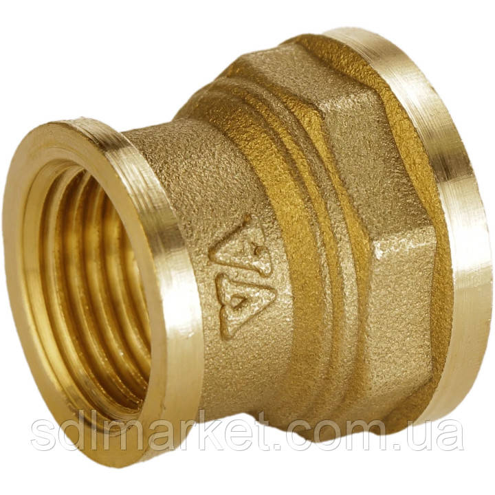 Муфта латунь 3/4 х 1/2 Внутрішня А0306А