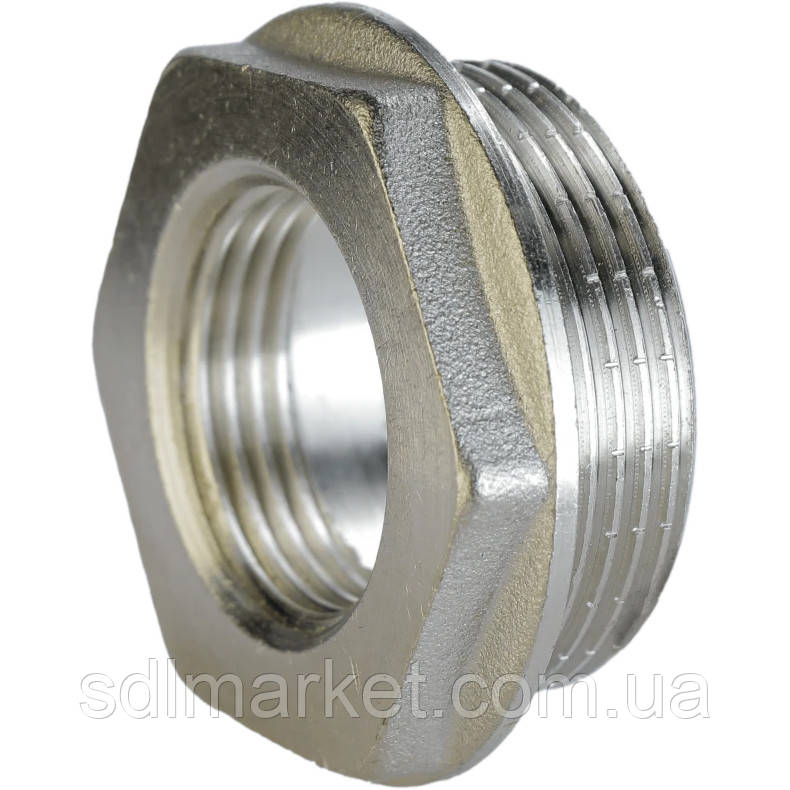 Футорка 1 1 1/4| х3/4" НВ нікельована NF643S OPTIMUM