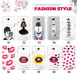 Прозорий чохол з малюнком для LG Optimus L65 Dual D285 (80 дизайнів), фото 6