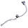 Сифон <unk> Waterstal<unk> для ванни Click-Clack з гнучкою трубою 32/40/50 (А - 14089), фото 4
