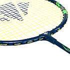 Ракетка для бадмінтону професійна в чохлі CARLTON DL13027083 AEROBLADE 700 BLUE G6 HH NF кольори в асорті, фото 8