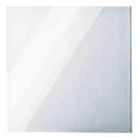 Вентиляційна решітка Вентс МВ 100 Солід Декор Біле Скло біла