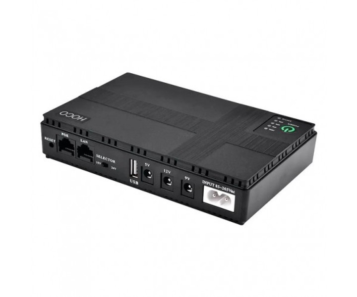 Джерело безперебійного живлення для роутерів HOCO DC1018P 10400 мАг 18W чорний