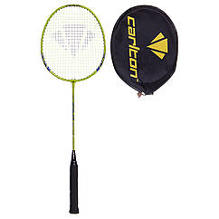 Ракетка для бадмінтону професійна в чохлі DUNLOP BD-13003498 C BR AEROBLADE 500 кольори в асортименті