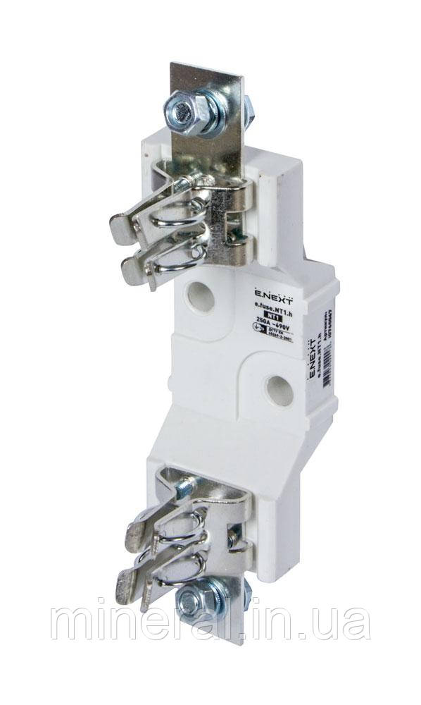 Тримач запобіжника e.fuse.NT1.h, габарит 1, 250А, E.NEXT (i0760067)
