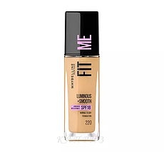 Тональна основа Maybelline Fit Me Luminous&Smooth, тон 220 30 мл