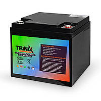 Акумуляторна батарея літій-залізо-фосфатна 12В 38Аг Trinix 12V38Ah LiFePo4 от DOM-Energy