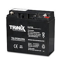 Акумуляторна батарея гелева 12В 20Аг Trinix TGL12V20Ah/20Hr GEL от DOM-Energy