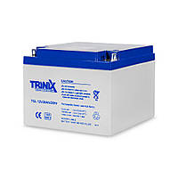 Акумуляторна батарея гелева 12 В 26 Аг Trinix TGL12V26Ah/20Hr GEL від DOM-Energy