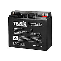 Trinix 12V18Ah/20Hr AGM Акумуляторна батарея 12В 18Аг свинцево-кислотна от DOM-Energy