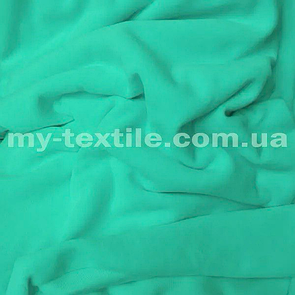Трикотаж Велюр натуральний хб Туреччина 180 см М'ятний