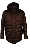 Пуховик чоловічий Voronin 19001 темно-коричневий 52