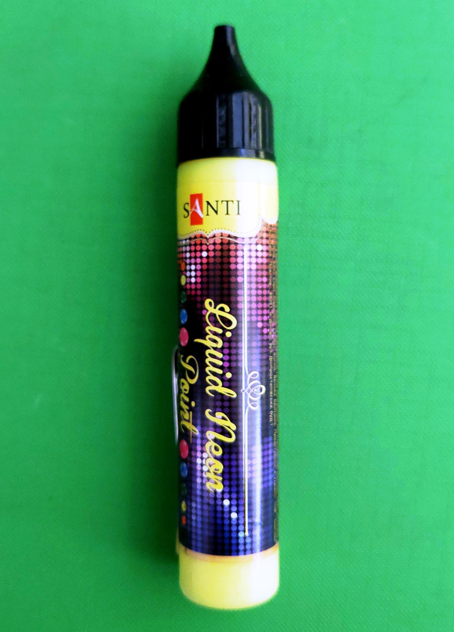Канц 3D-гель ”Liquid neon gel” /741236/ жовтий  (1/6)