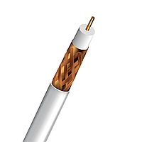 Кабель коаксіальний RG-59 (3C-2V) CU 0.8mm Indoor Trinix 100m от DOM-Energy