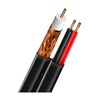 Кабель коаксіальний RG-59+2*0.5 CU 0.8mm Outdoor Trinix 305m от DOM-Energy