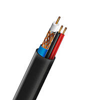 Кабель коаксіальний SL-59+2*0.5 CU 0.8mm Outdoor ОS-структура Trinix 305m от DOM-Energy