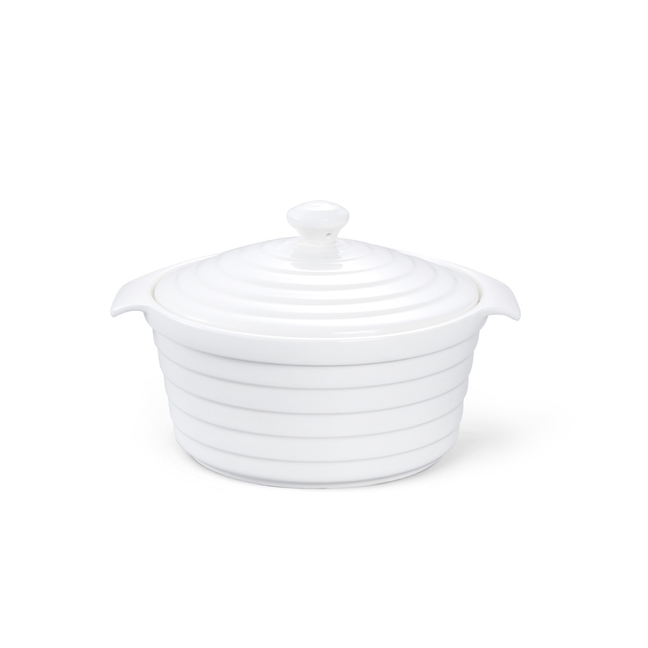 Каструля з кришкою Fissman Horeca 13х6 см 340 мл Фарфор (14163)