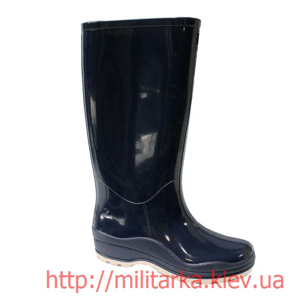 Чоботи жіночі «Імідж» гумові сині
