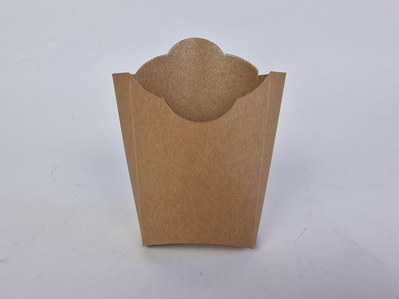 Бокс картонний "ФРІ KRAFT" 125*120*45 мм (100 шт.), фото 1